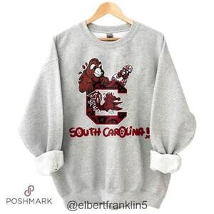 South Carolina Gamecocks Mascot Style Mascot Sweatshirt Elbertfran